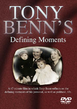 Tony Benn's Defining Moments DVD cover